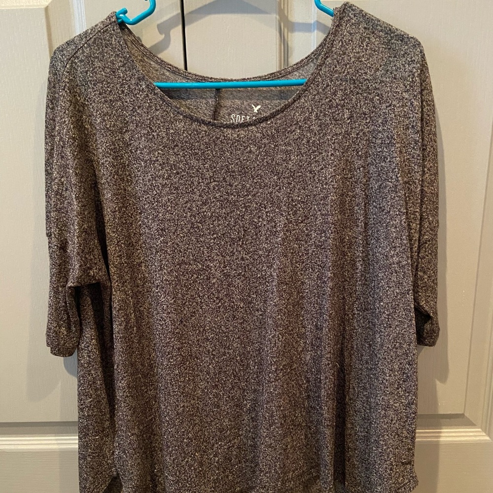 American Eagle Soft & Sexy Quarter Sleeve